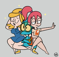 artist:hottestbean bip bubble_bip lena mia // 1173x1139 // 195KB