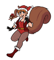 artist:rg marvel squirrel_girl tippy-toe // 1298x1432 // 40KB