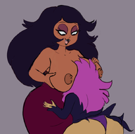 artist:radlazybones enid_mettle ok_ko!_let's_be_heroes topless wilhamena_mettle // 890x884 // 177KB