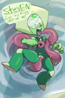 peridot steven_universe tentacles // 1180x1768 // 1.2MB
