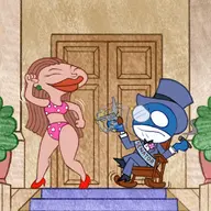 chalkzone parody queen_rapsheeba snap the_simpsons // 750x750 // 537KB