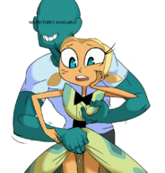 anonymous artist:zsky boob_grope fingering melody_locus my_life_as_a_teenage_robot // 1037x1080 // 410KB