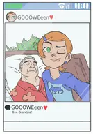 artist:splooge ben_10 grandpa_max gwen_tennyson parody rick_and_morty // 495x710 // 80KB