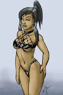 artist:wjm avatar:_the_last_airbender cosplay korra sayoko_bizen slut_girl the_legend_of_korra // 600x900 // 201KB