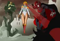 batwoman dc kate_kane poison_ivy power_girl // 1600x1103 // 639KB