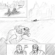 abe_sapien cloverfield comics crossovers dark_horse hellboy hellboy_(series) // 1000x1000 // 533KB