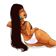 artist:cephalophilia chel dreamworks the_road_to_el_dorado topless // 1273x1274 // 335KB