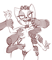 ahegao artist:dbaru caturday nude orange_ringtail_thief skyrim_lockpick // 613x700 // 231KB