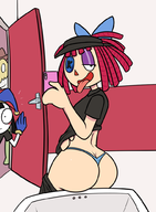 artist:terrible_the_drawfag gummigoo pomni presenting ragatha selfie the_amazing_digital_circus // 733x1000 // 270KB