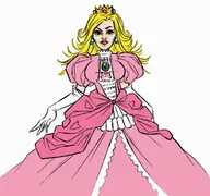 artist:nark black_canary colors_by_anonymous cosplay dc nintendo princess_peach // 767x721 // 226KB