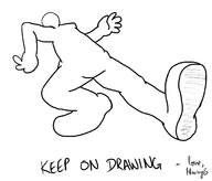 having6 keep_on_truckin' parody robert_crumb template // 1380x1182 // 231KB