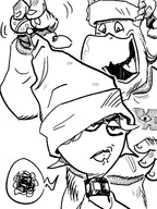 artist:scamall brock_pearson christmas claire_wheeler monsters_inc monsters_university pixar // 1050x1400 // 221KB