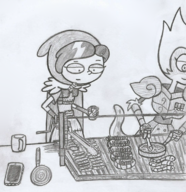 amphibia artist:seabthevortian general_yunan marcy_wu // 1103x1141 // 1.7MB