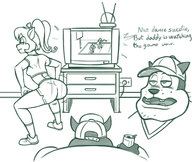 artist:redout caturday disney goof_troop pete pistol_pete // 1446x1217 // 686KB