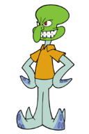 crossovers dark_horse spongebob_squarepants_(series) squidward_tentacles the_mask // 585x875 // 130KB