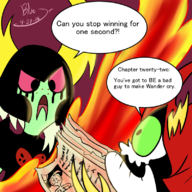 artist:bluejr lord_dominator lord_hater parody wander_over_yonder // 800x800 // 423KB