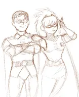 artist:dravotnogg dc jason_todd robin stephanie_brown // 1146x1411 // 1.3MB