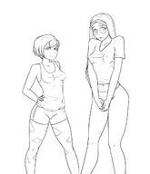 artist:orangy big_hero_6 go-go_tomago honey_lemon marvel // 1098x1280 // 206KB