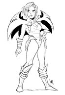 artist:maddigzlz fusion marvel nomad onslaught rikki_barnes // 1100x1594 // 523KB