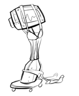 artist:kanvas-chan karen_plankton spongebob_squarepants_(series) // 2913x3538 // 1.0MB