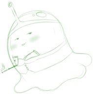 adventure_time artist:amigodan slime_princess // 691x700 // 143KB