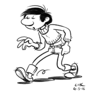 artist:lhk gaston gaston_lagaffe // 800x800 // 98KB