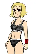 artist:f-d lisa_miller scott_pilgrim // 1413x2000 // 340KB