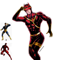 artist:deadassspider cyclops daredevil fusion marvel matt_murdock scott_summers x-men // 2460x2569 // 3.1MB