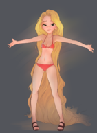 artist:carebu carebu disney rapunzel tangled // 1100x1500 // 792KB