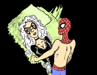 black_cat felicia_hardy marvel peter_parker spider-man // 494x384 // 118KB