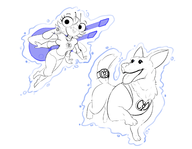 blue_lantern cosplay crossovers dc hope_corgi lantern_corps maggie_pesky the_buzz_on_maggie // 2156x1677 // 771KB