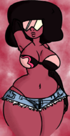 artist:erohoney garnet steven_universe // 472x906 // 338KB