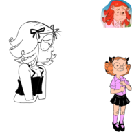 artist:smeet dennis_the_menace margaret_wade // 1600x1600 // 659KB