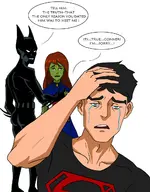 batman batman_beyond dc kon-el miss_martian parody superboy terry_mcginnis young_justice // 1001x1281 // 198KB