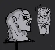 artist:doodleanon carly_beth_caldwell goosebumps // 1000x900 // 121KB