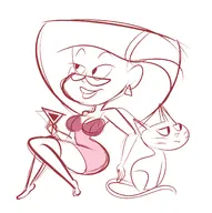 artist:atomickingboo ms._pink rice_krispies // 1477x1483 // 866KB