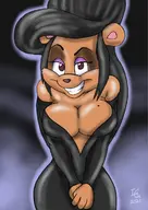 artist:lc cosplay elvira elvira_mistress_of_the_dark julie_bruin looney_tunes tiny_toon_adventures // 848x1200 // 391KB