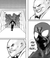 baki_the_grappler comics kebb kingpin marvel parody peter_parker spider-man wilson_fisk // 2741x3209 // 672KB