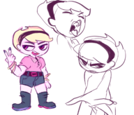 artist:r@spberries mandy the_grim_adventures_of_billy_&_mandy // 1169x999 // 505KB