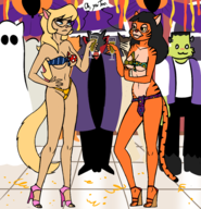 artist:flaminhotcheatoes artist:redout callie_briggs caturday crossovers harmond swat_kats talespin // 1842x1909 // 1.1MB