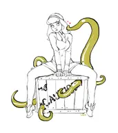 artist:geers daphne_blake scooby-doo tentacles // 1492x1673 // 492KB