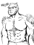 artist:terrible_the_drawfag brock_lesnar dc doomsday fusion wwe // 900x1200 // 417KB