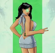 dc gan green_lantern jessica_cruz lantern_corps virgin_killer_sweater // 1240x1191 // 1.3MB