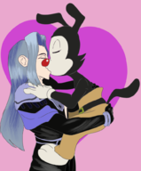 animaniacs crossovers final_fantasy sephiroth yakko_warner // 828x1000 // 323KB