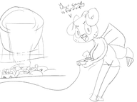 artist:zambs caturday nicole_watterson nude the_amazing_world_of_gumball // 1600x1200 // 357KB