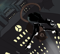 artist:necrolepsy black_cat cosplay marvel miranda wakfu // 948x858 // 384KB