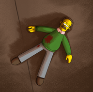 artist:strawcomics breaking_bad ned_flanders parody the_simpsons // 554x548 // 407KB