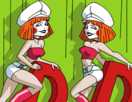 artist:dboy batman_beyond dc dee_dee deidre_dennis delia_dennis parody the_simpsons // 712x550 // 54KB