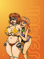 boob_grope daphne_blake rc scooby-doo velma_dinkley // 600x800 // 178KB