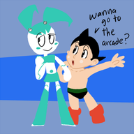 astro_boy astro_boy_(series) crossovers jenny_wakeman my_life_as_a_teenage_robot xj-9 // 300x300 // 35KB